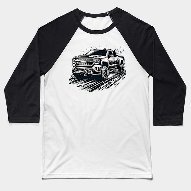 Chevrolet GMT Baseball T-Shirt by Vehicles-Art